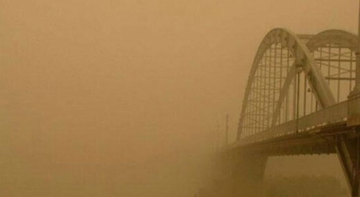 وضعیت هوای ۶ شهر خوزستان خطرناک است