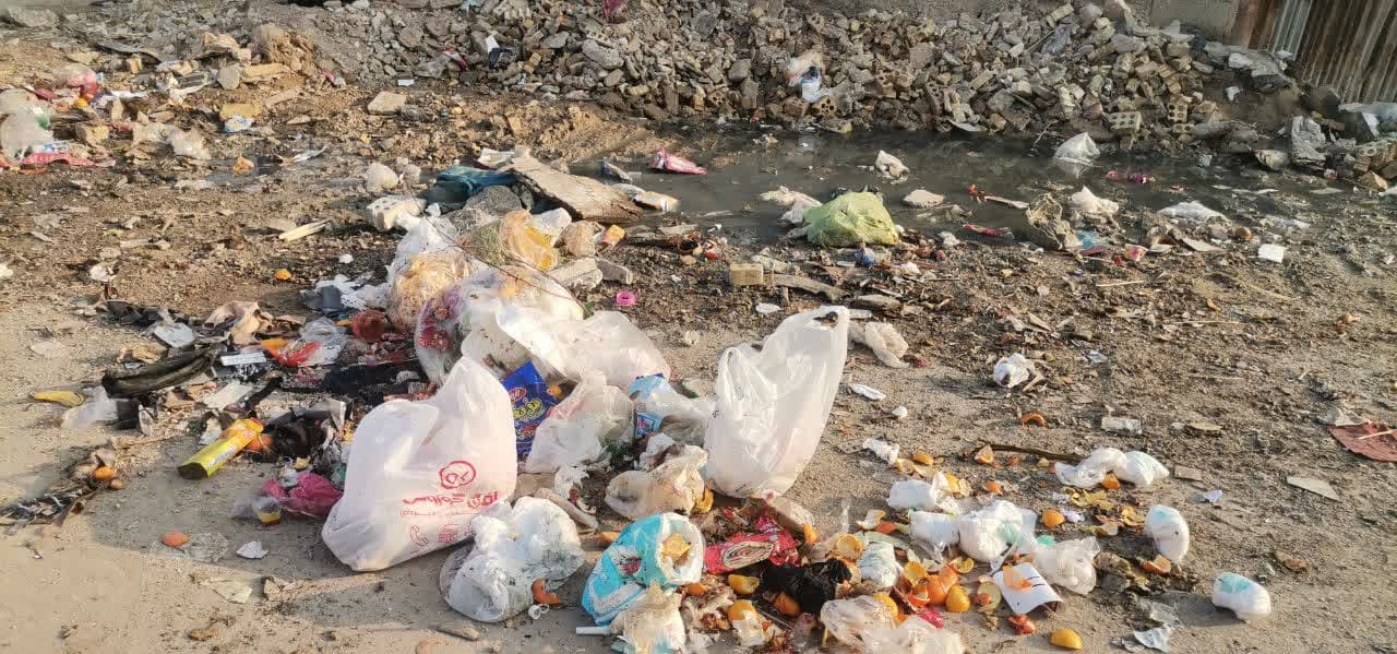 معضل زباله در شهرستان کارون