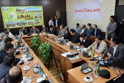جلسه بررسی مشکلات و برنامه های عمرانی شیرین شهر به ریاست معاون وزیر راه و شهرسازی برگزار شد