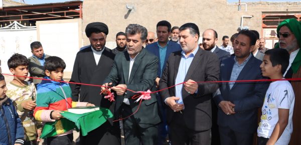 افتتاح اولین موسسه خیریه بهزیستی در روستای قلعه چنعان شهرستان کارون