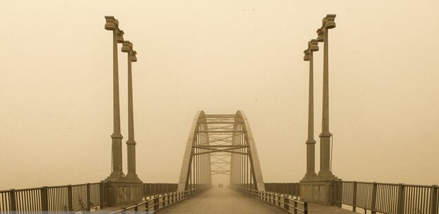 کاهش غلظت گرد و خاک در جنوب کشور طی امروز/ تداوم بارش تا هفته آینده
