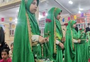 مراسم جشن روز دختر با حضور خدام در شهرستان کارون