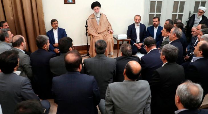 دیدار استانداران سراسر کشور با رهبر معظم انقلاب