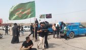 عشق خدام حسینی به زائران کربلا