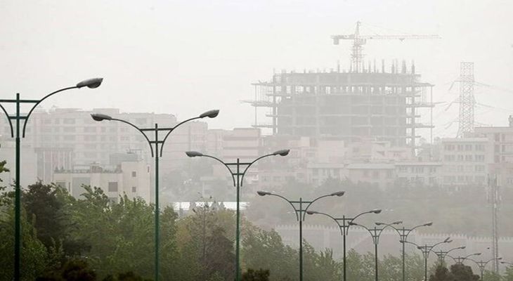 ۱۲ شهر خوزستان بر مدار قرمز آلودگی