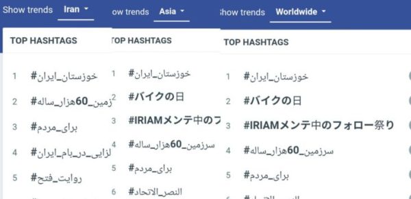 #خوزستان_ایران در شبکه ایکس ترند یک جهان شد