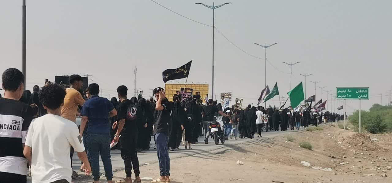 جلوه ی از شکوه مسیریه شهرستان کارون