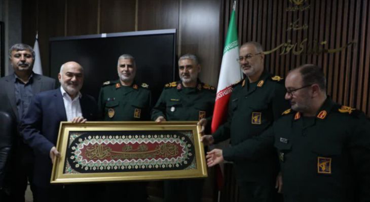 سپاه خوزستان آماده همکاری همه‌جانبه با دولت