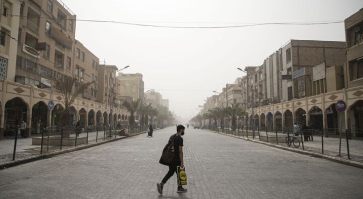 توده گرد‌وخاک با منشأ عراقی در راه خوزستان