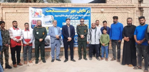 رزمایش کمک های مومنانه در شهرستان کارون