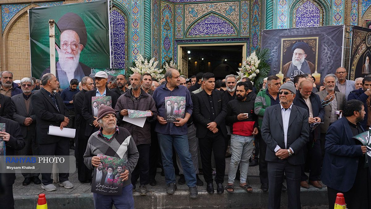 مراسم تشییع آیت‌الله شفیعی در اهواز برگزار شد