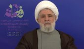 شیخ نعیم قاسم: هرگز سلاح خود را زمین نمی‌گذاریم