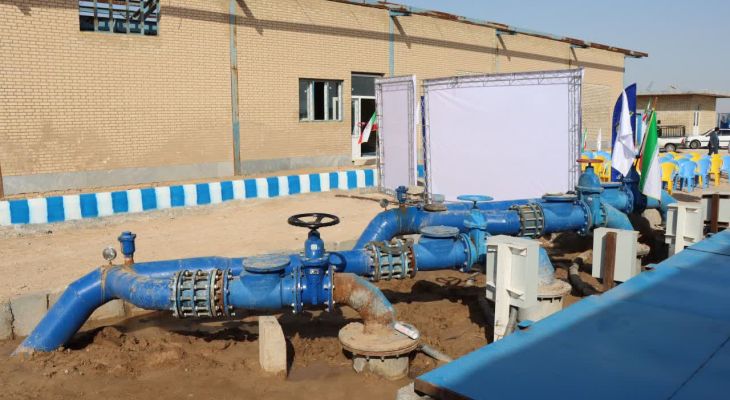 طرح جهادی آبرسانی به روستاهای خوزستان آغاز شد