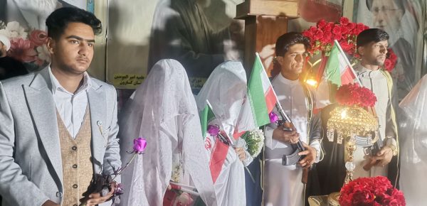 پیمان آسمانی در کارون؛ طنین عشق علوی در جشن آغاز زندگی پنج زوج جوان