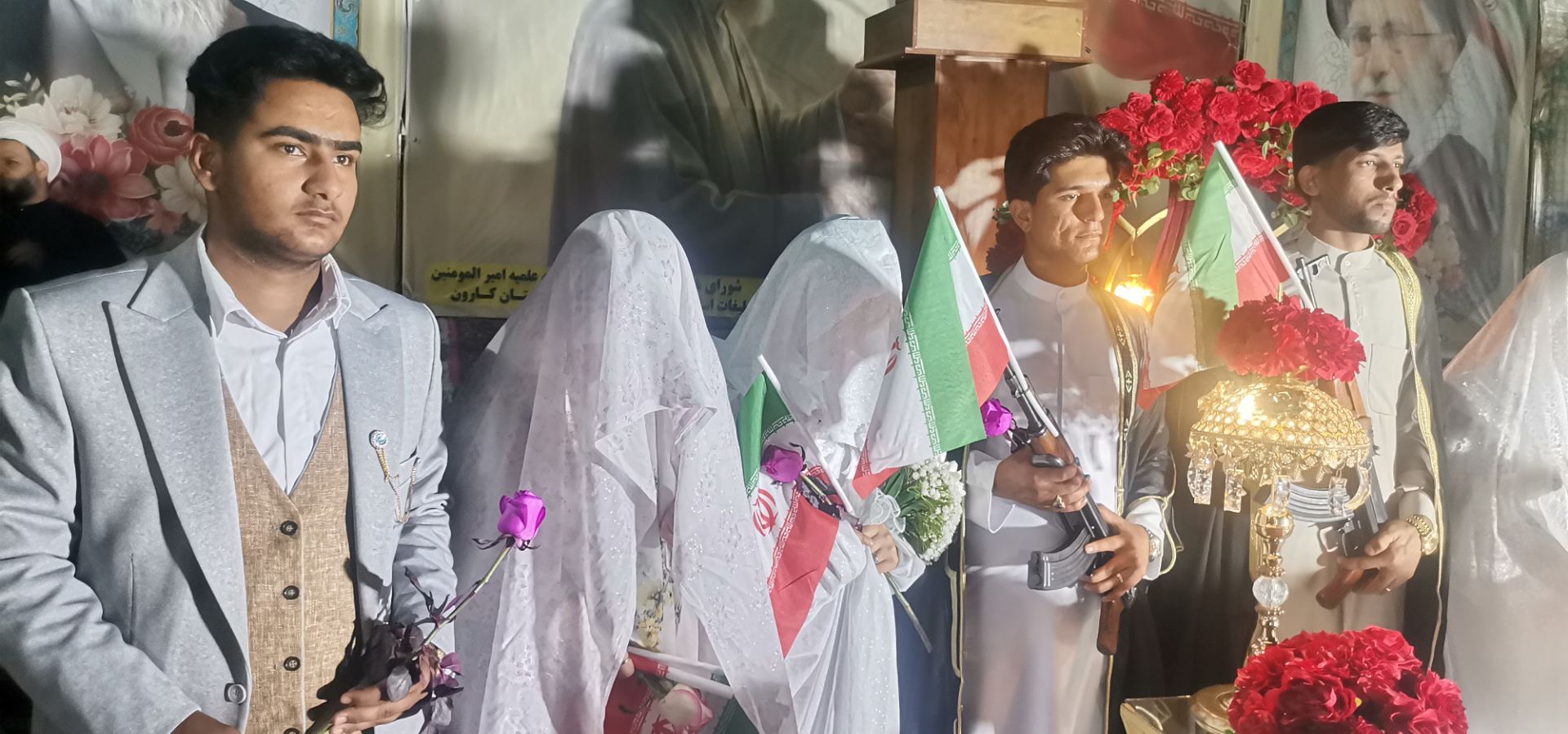 پیمان آسمانی در کارون؛ طنین عشق علوی در جشن آغاز زندگی پنج زوج جوان