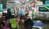 کتابخانه سیار کارون؛ همسفر فرهنگ در قلب اجتماع کوت‌عبدالله