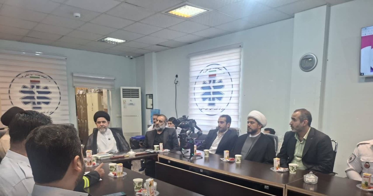 نماینده آیت‌الله العظمی سیستانی از کارکنان مرکز فوریت‌های پزشکی خوزستان قدر دانی کرد
