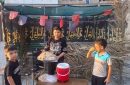 موکب‌های کودکانه در کارون؛ جلوه‌ای از عشق نسل کوچک به اباعبدالله الحسین (ع)