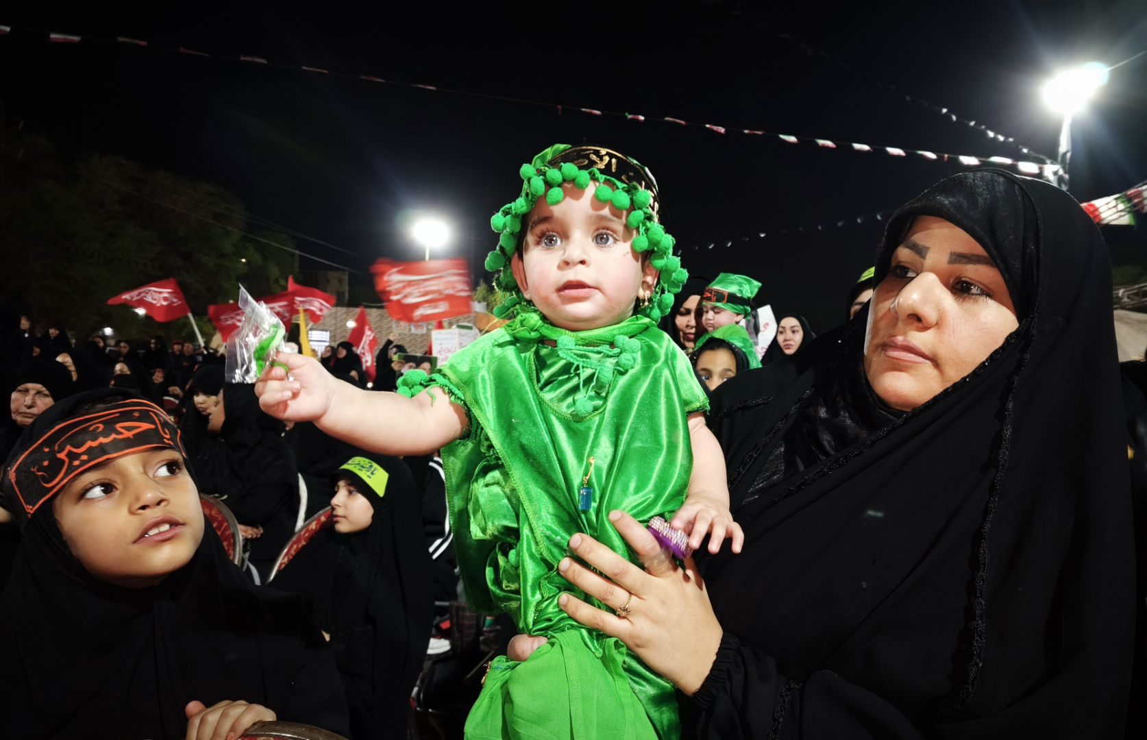 سوگواره شیرخوارگان حسینی در کارون؛ اشک مادران در سوگ علیاصغر(ع)