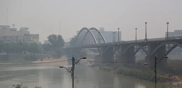 کارون دوباره زیر سایه آلودگی هوا