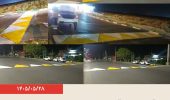 رنگ‌آمیزی و خط‌کشی سرعت‌گاه‌های شهرستان کارون برای ارتقای ایمنی تردد آغاز شد