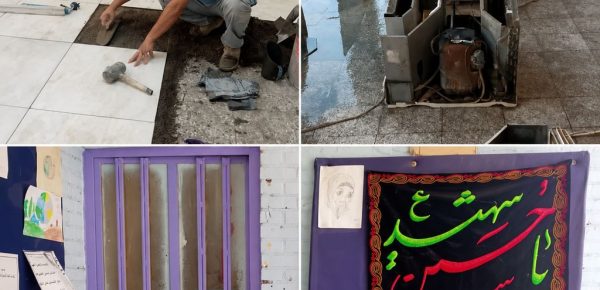 تجهیز و بهسازی مدارس کارون در جریان «پروژه مهر»