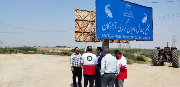 پیگیری روند احداث ایستگاه امداد و نجات در مجتمع پرورش ماهی آزادگان